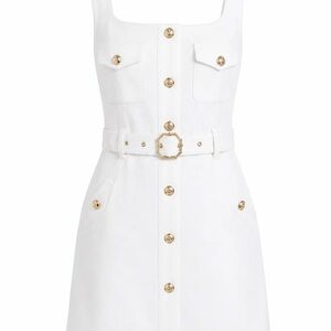 Karina Grimaldi Rylee Denim Mini Dress